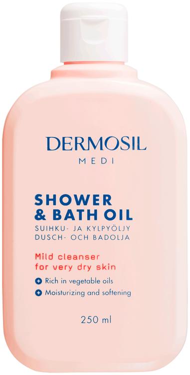 Dermosil medi suihku- ja kylpyöljy 250 ml