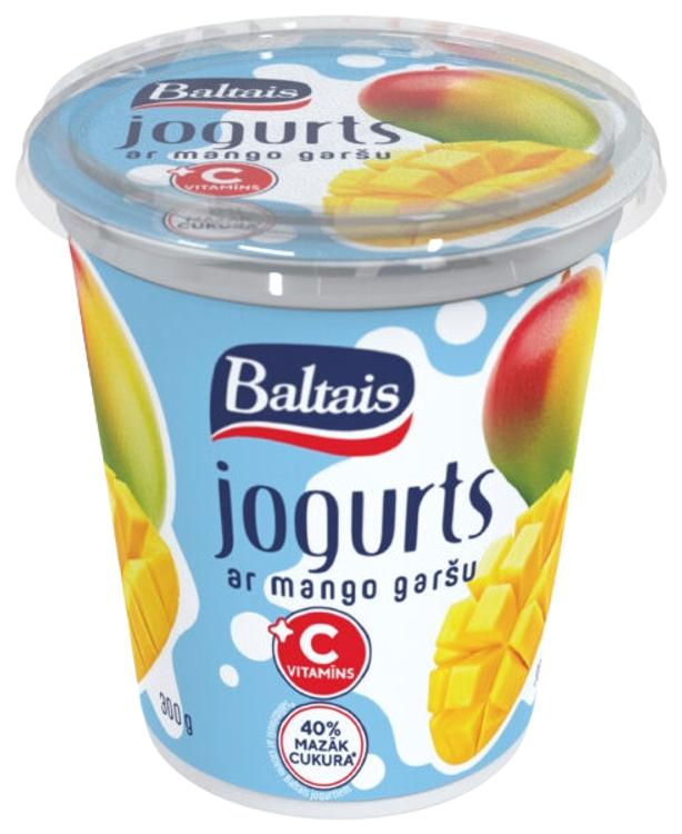 Baltais mango jogurt, 300 g