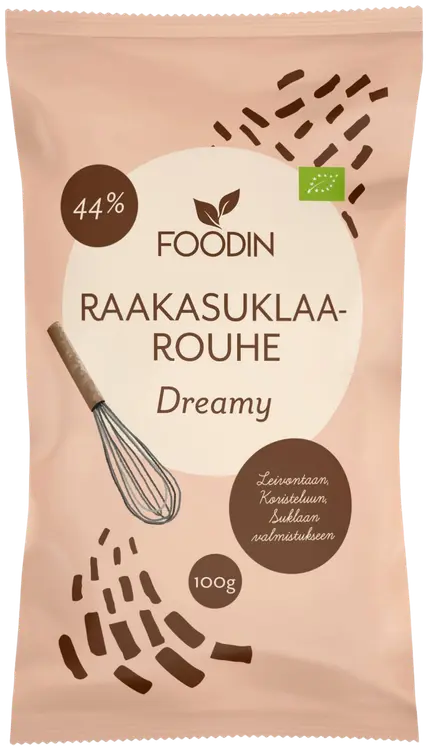Foodin Raakasuklaarouhe Dreamy 100g luomu