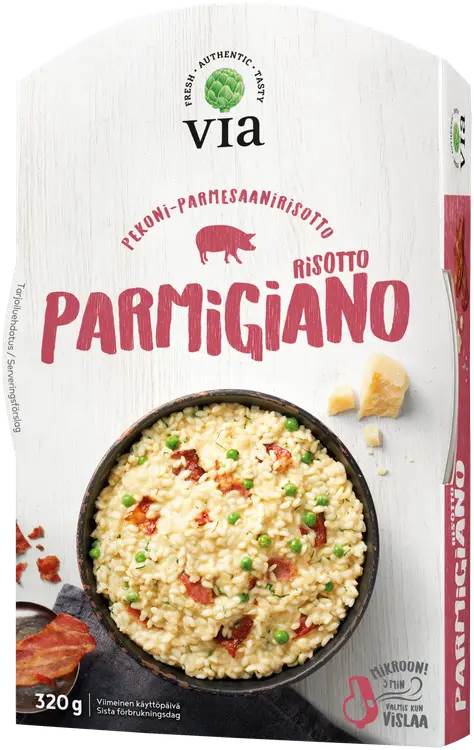 Via Pekoni-parmesaanirisotto 320 g