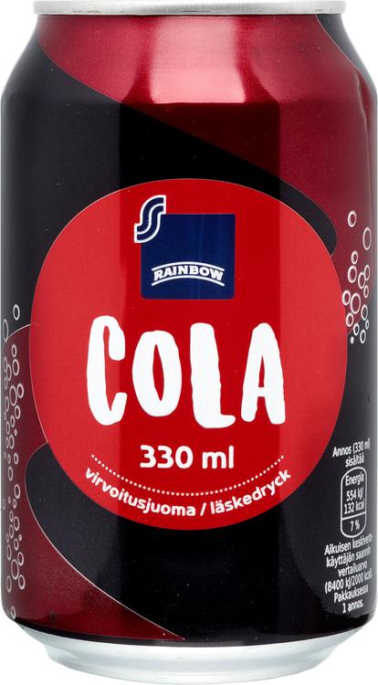 Rainbow Cola 330 ml virvoitusjuoma