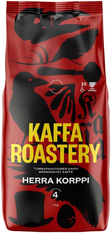 Kaffa Roastery Herra Korppi kahvipapu 1000g