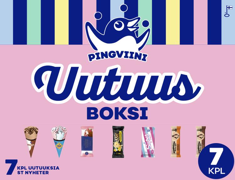 Pingviini Uutuusboksi 764ml/484g