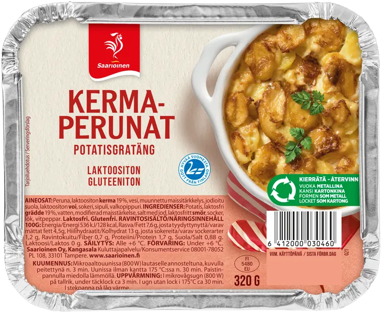 Saarioinen Kermaperunat 320g