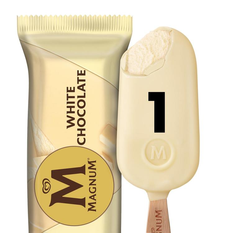 Magnum White Chocolate Jäätelöpuikko 110ml/79g