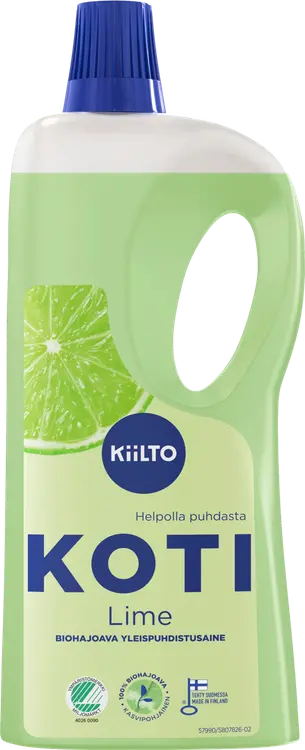 Kiilto Koti biohajoava yleispuhdistusaine Lime 1 L