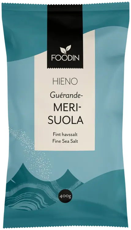 Foodin Guerande Merisuola, hieno 400g