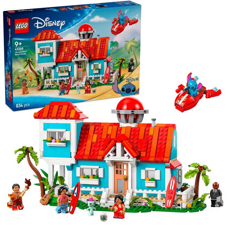 LEGO® Disney Classic 43268 Lilon ja Stitchin rantatalo