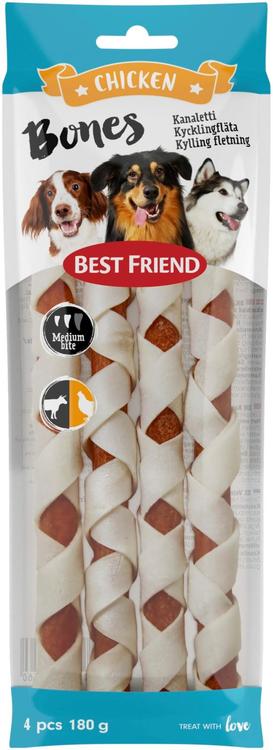 Best Friend Bones Kanaletti 20cm 4kpl 180g