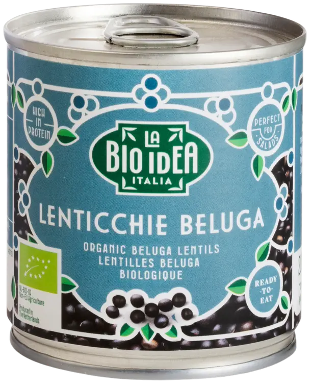 La Bio Idea belugalinssit luomu 200/120 g
