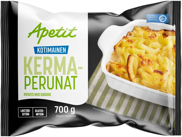 Apetit Kotimainen Kermaperunat pakaste 700g