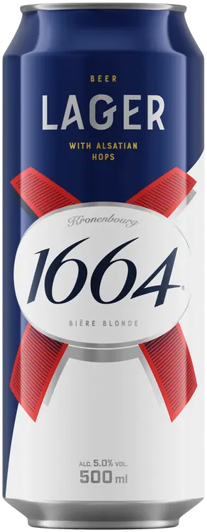 1664 Lager olut 5 % tölkki 0,50L