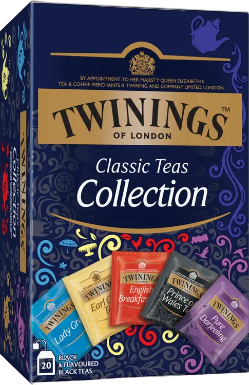 Twinings 20x2g Classics Collection teelajitelma musta tee