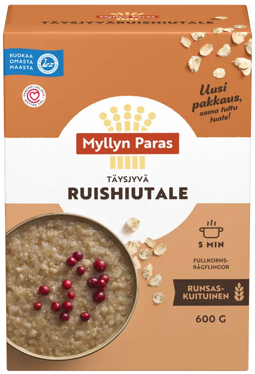 Myllyn Paras Ruishiutale 600 g