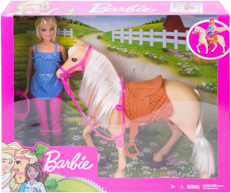 Barbie hobune ja nukud fxh13