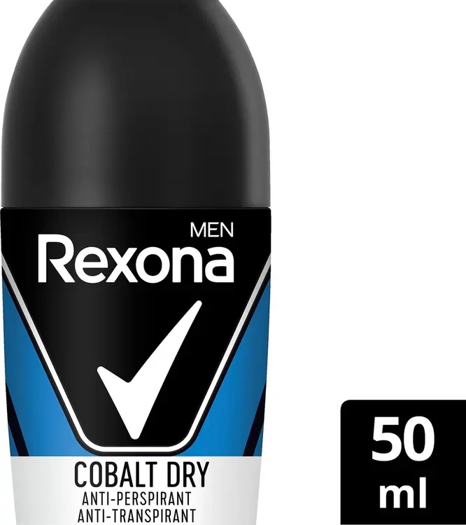 Rexona Men 48h Cobalt Dry Antiperspirantti Deodorantti roll-on raikas tuoksu 50 ml