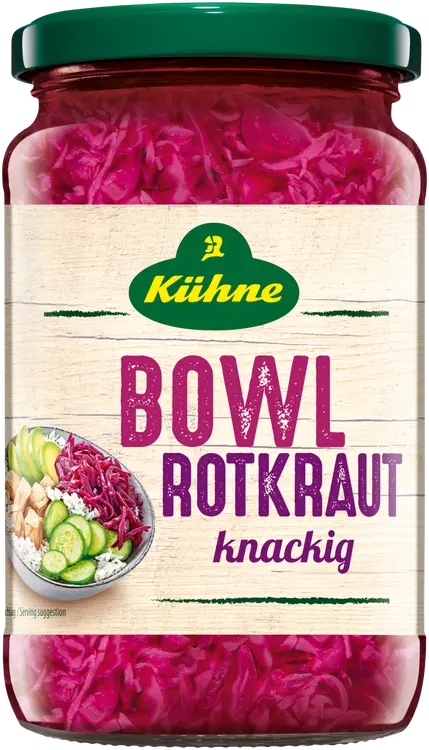 Kühne punakaali purkissa 370 ml