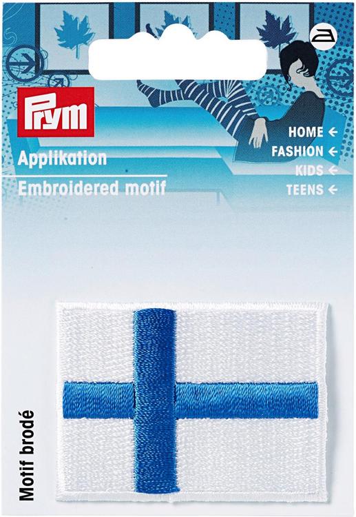 Prym merkki Suomen lippu