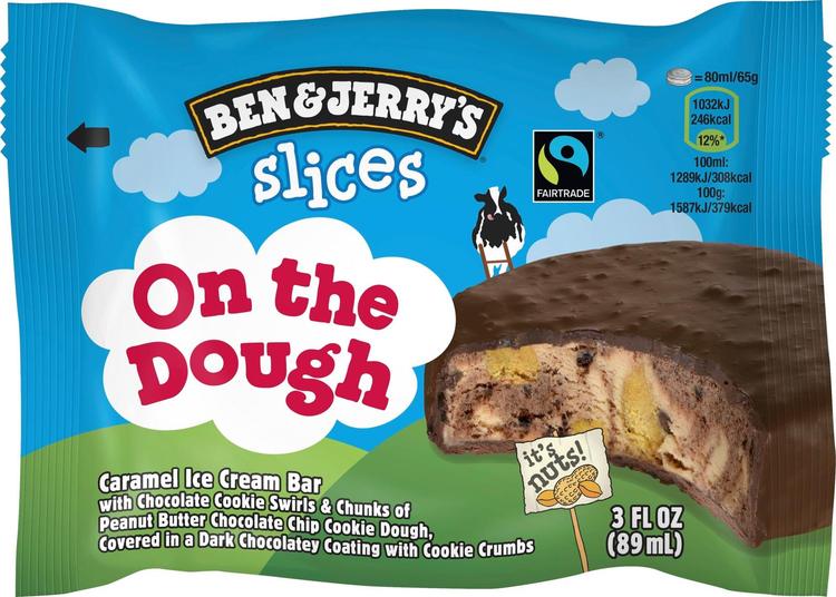 Ben & Jerry's 89ML / 79g Keksijäätelö Pintslice On The Dough