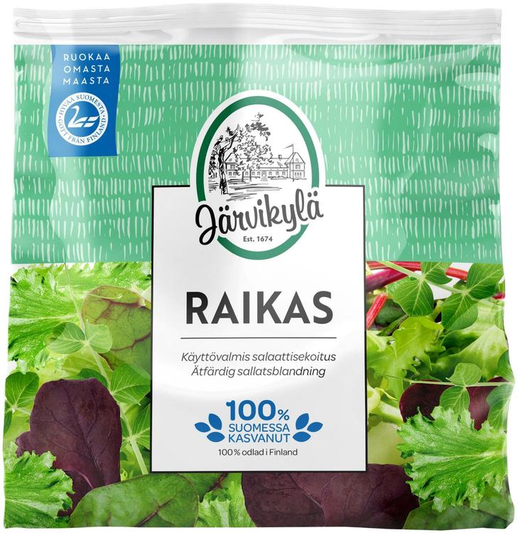 Järvikylän Raikas salaattisekoitus 75g Suomi