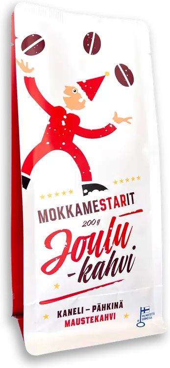 Mokkamestarit Joulukahvi maustettu kaneli-pähkinä