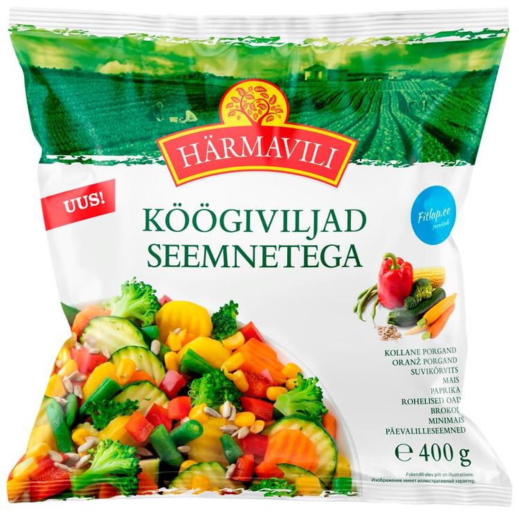 Köögiviljad seemnetega, Fitlap 400 g