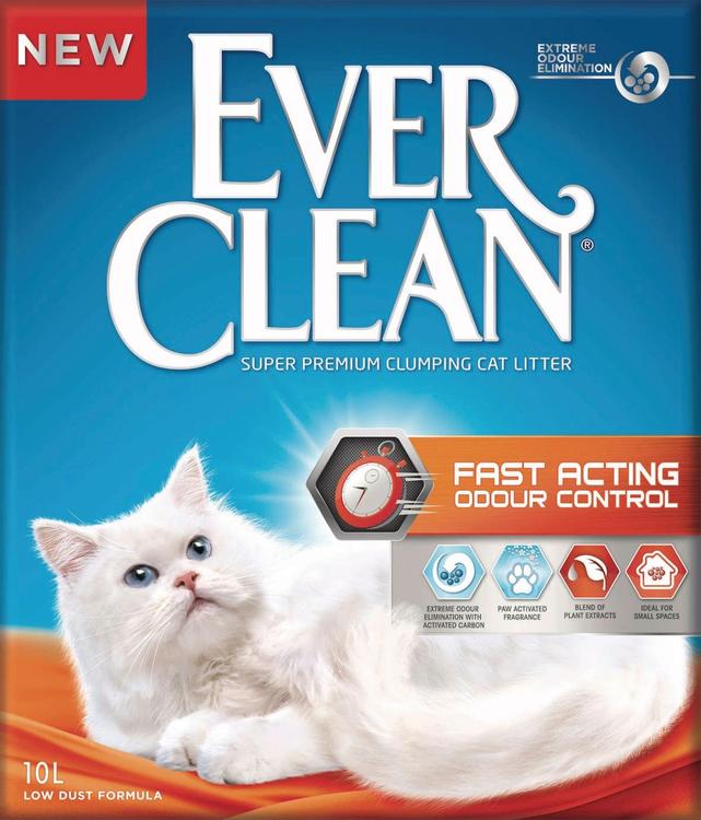 Ever Clean fast acting kissanhiekka 10L