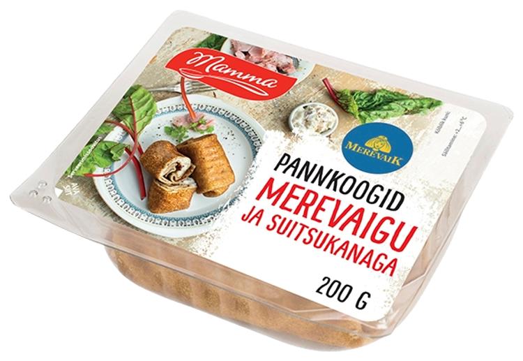 Pannkoogid Merevaigu ja suitsukanaga, 200 g