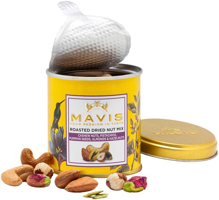 Mavis pähkinäsekoitus tölkki 70g