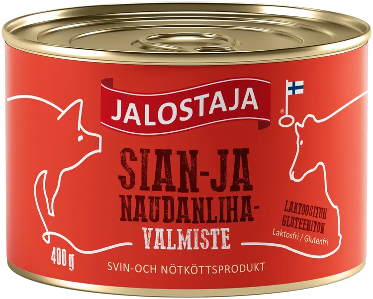 Jalostaja Sian- ja naudanlihavalmiste 400g