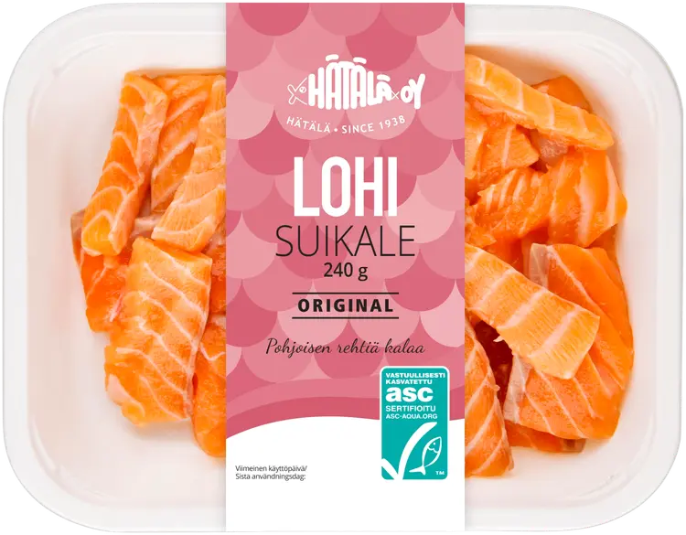 Hätälä Maustamaton lohisuikale 240g