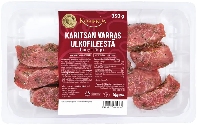 Korpela Karitsan varras ulkofileestä 350g