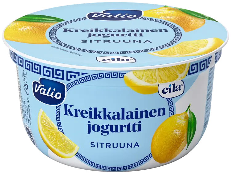 Valio kreikkalainen jogurtti 150 g sitruuna laktoositon