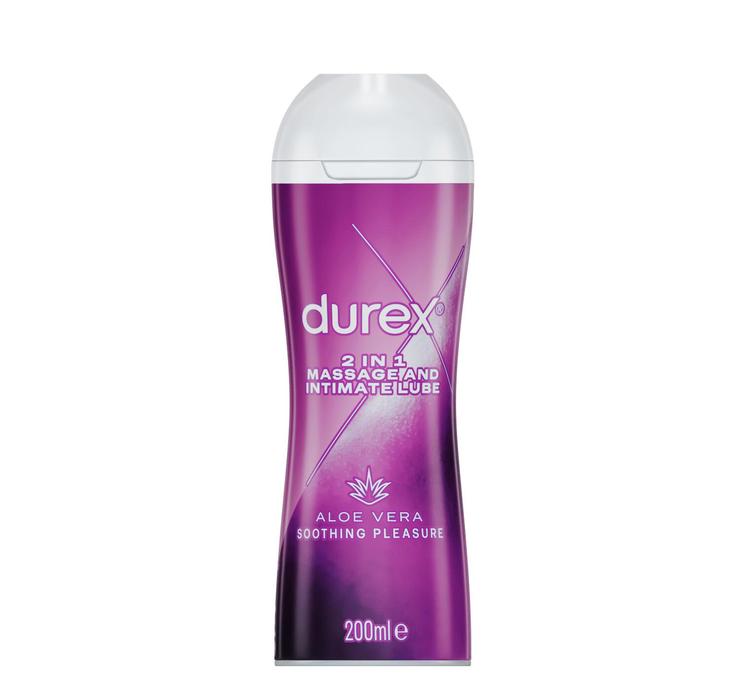 Durex Play Massage 2in1 Aloe Vera liukuvoide 200ml