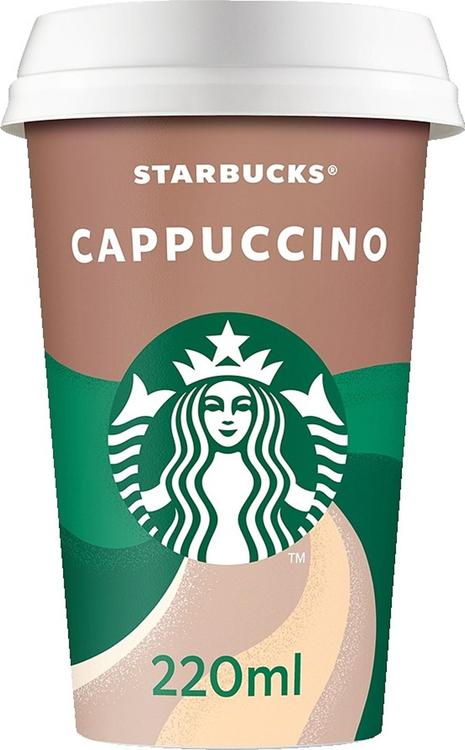 Starbucks 220 ml Cappuccino kahvi- ja maitojuoma