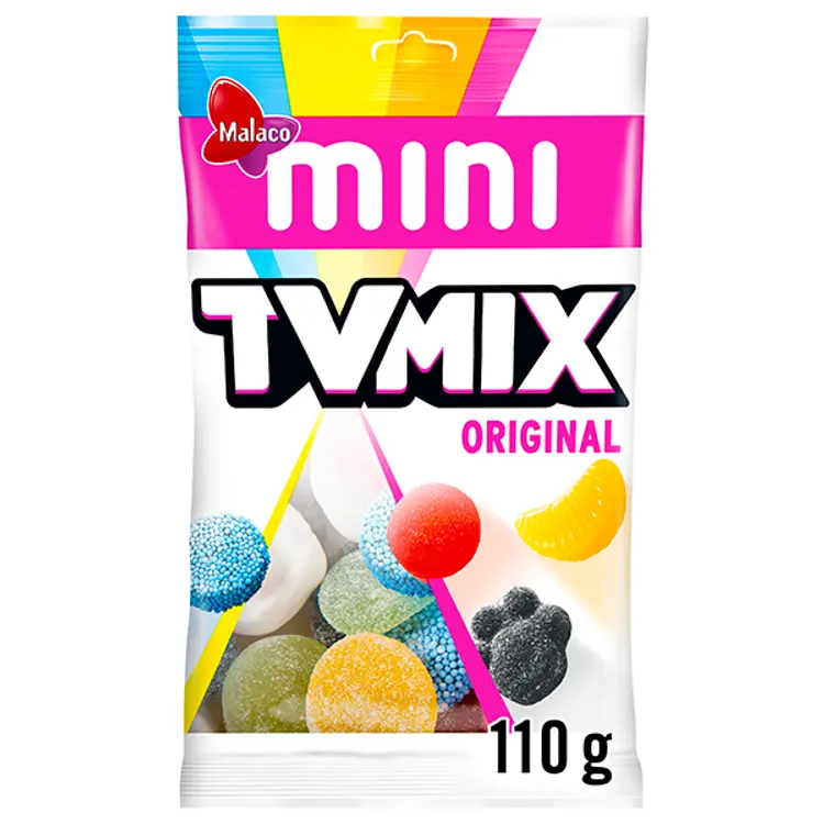Malaco Tv Mix Mini Original makeissekoitus 110g