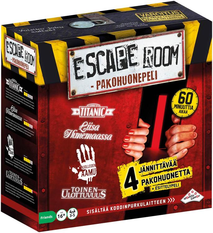 Escape Room Pakohuonepeli Red
