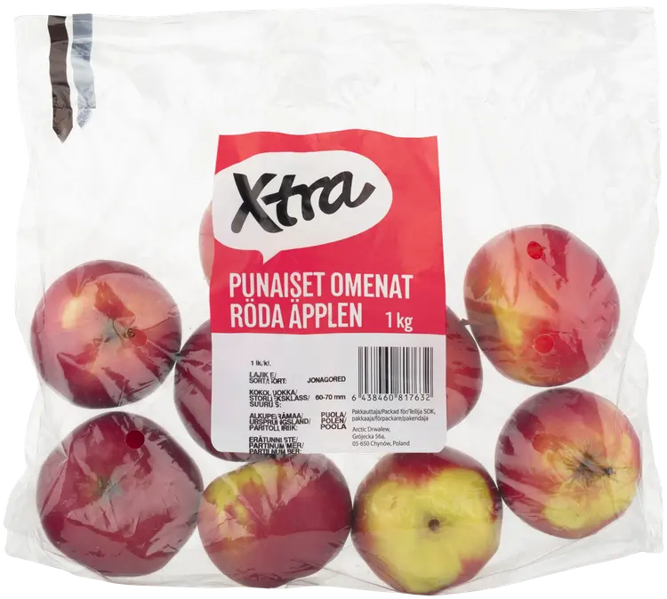 Xtra punainen omena 1 kg