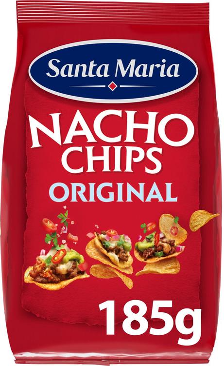 Santa Maria Nacho Chips maissilastut 185g