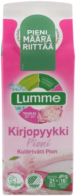 Lumme Kirjopyykki Pioni pyykinpesuneste 750ml