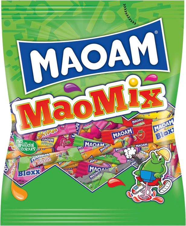 MAOAM MaoMix 180g rae ja hedelmän- ja kolanmakuinen toffee