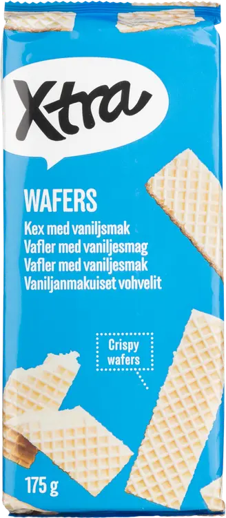 Xtra vohvelit vanilja 175 g