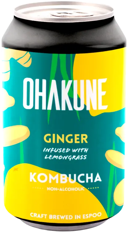 Ohakune Kombucha Ginger teejuoma, 330ml