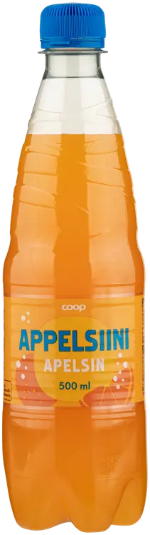 Coop Appelsiini virvoitusjuoma 0,5 l kmp