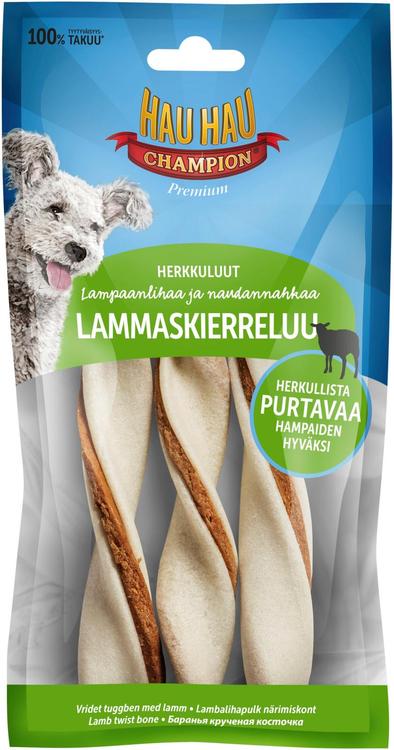 Hau-Hau Champion Lammaskierreluu M 14 cm, 3 kpl, 70 g