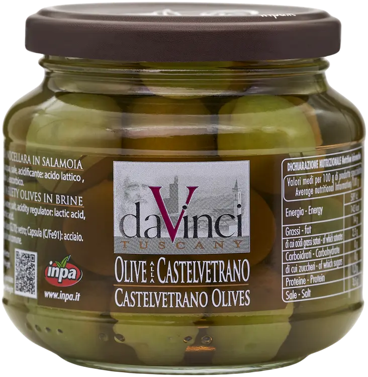 da Vinci Castelvetrano Oliivit suolavedessä 280/170 g
