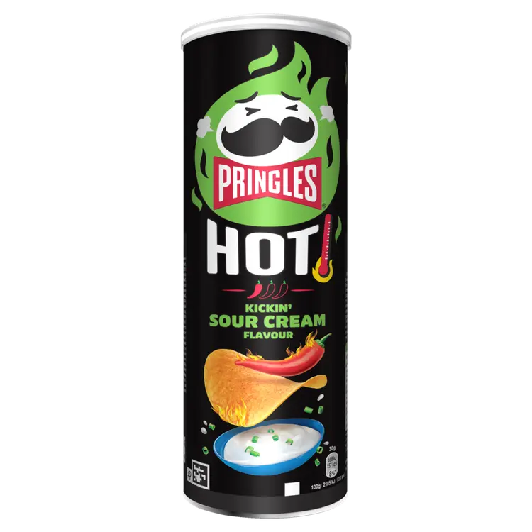 PRINGLES Hot Kickin' Sour Cream 160g