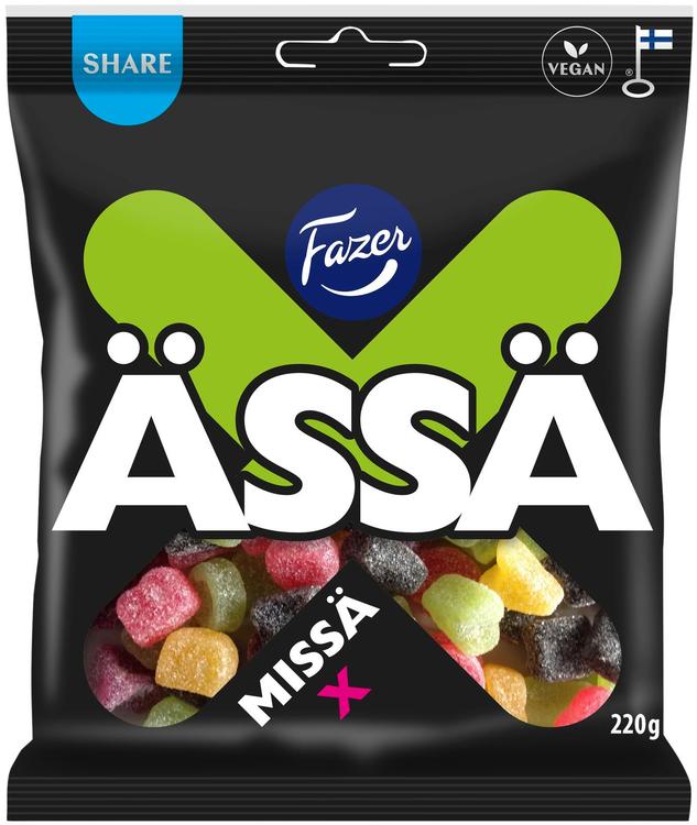 Fazer Ässä Missä X karkkipussi 220g