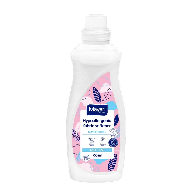 Mayeri All-Care hypoallergeeninen pyykinhuuhteluaine Angel Kiss 750ML pullo
