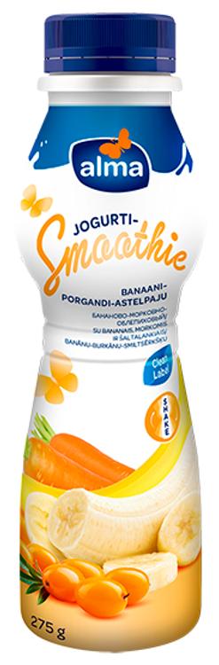 Alma jogurtismuuti banaani-porgandi-astelpaju 275g